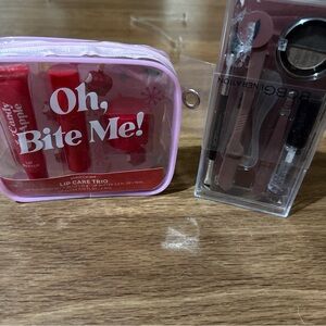 Pink Lip Care Trio and Makeup‎ Set